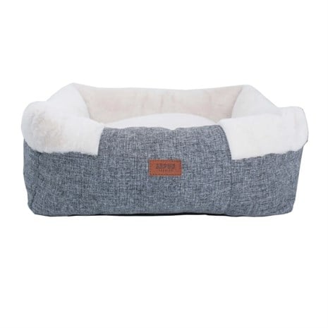 Lepus Luxe Comfort Kedi ve Köpek Yatağı Large Gri