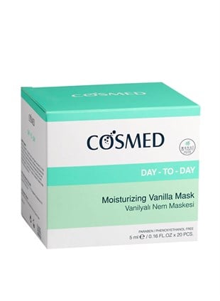 Cosmed Day To Day Vanilyalı Nem Maskesi 5ml x20 Adet