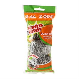 Scotch Brite Bulaşık Ovma Teli 2+1