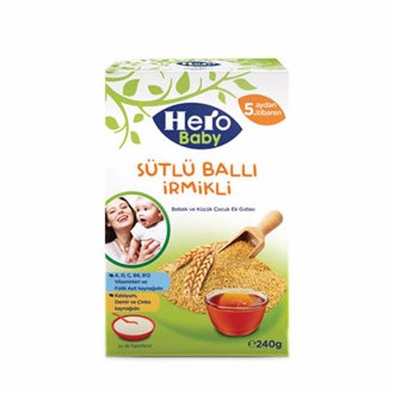 Hero Baby İrmikli Ballı Ek Gıda 200 gr