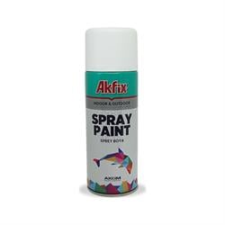 Akfix Sprey Boya 400Ml - Mat Beyaz