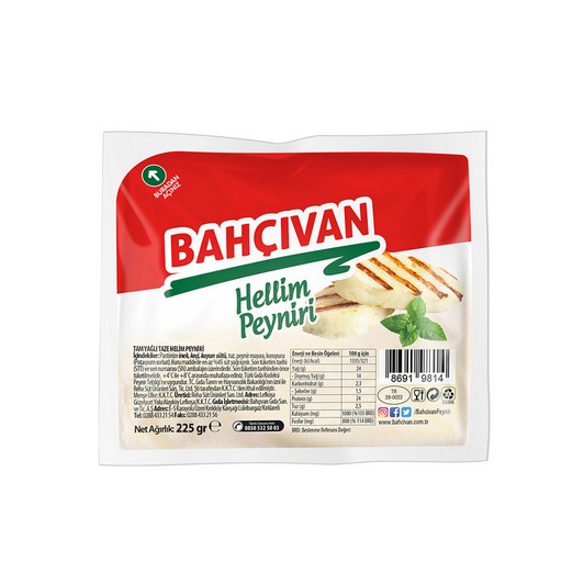 BAHÇIVAN HELLİM PEYNİRİ 225 GR