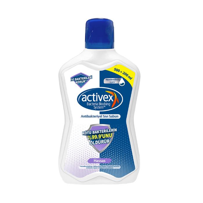 Activex Sıvı Sabun Hassas Koruma 500 ml+200ml 