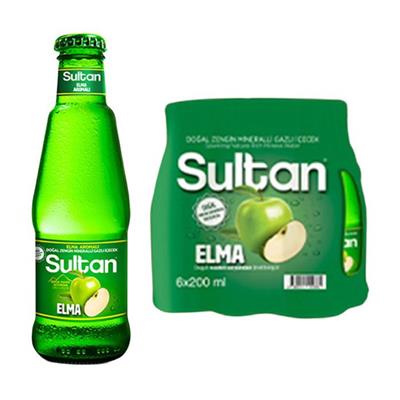 SULTAN ELMA MADEN SUYU 200ml*6