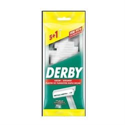 Derby 5 +1 Poşet Tek bıçaklı