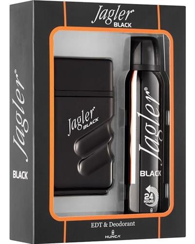 Jagler Parfüm Black Edt 90 ml Ve 150ml Deodorant Erkek Parfüm Set