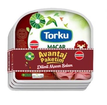Torku Macar Salam Dilimli 4 x 60 Gr