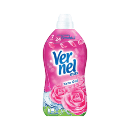 Vernel Gül Yumuşatıcı Konsantre 1300 Ml