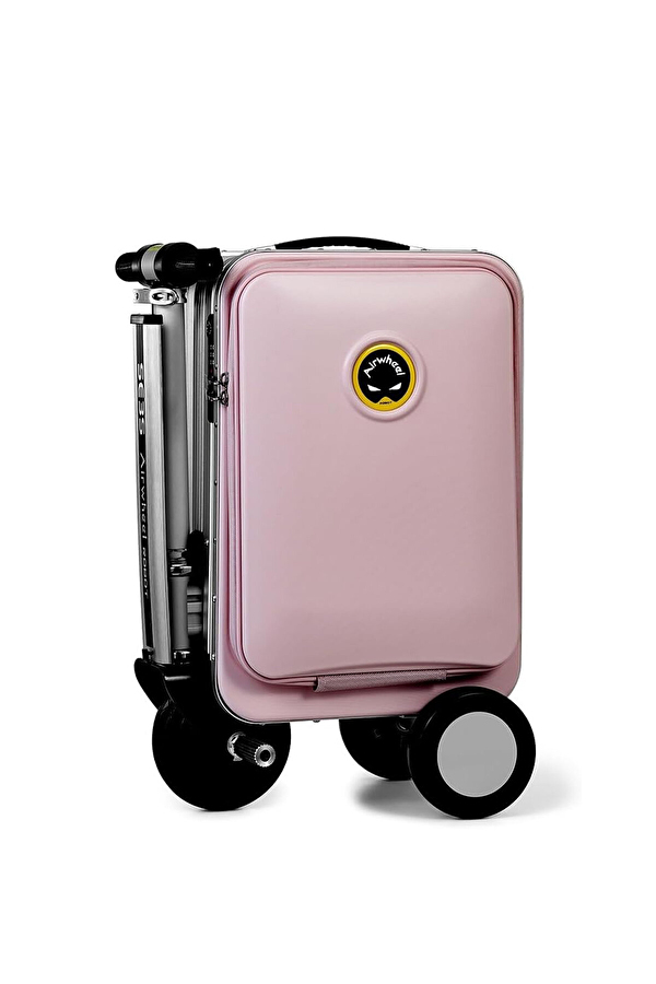 Airwheel SE3S Elektrikli Binilebilir Scooter Valiz - Pembe (Kabin Boy)