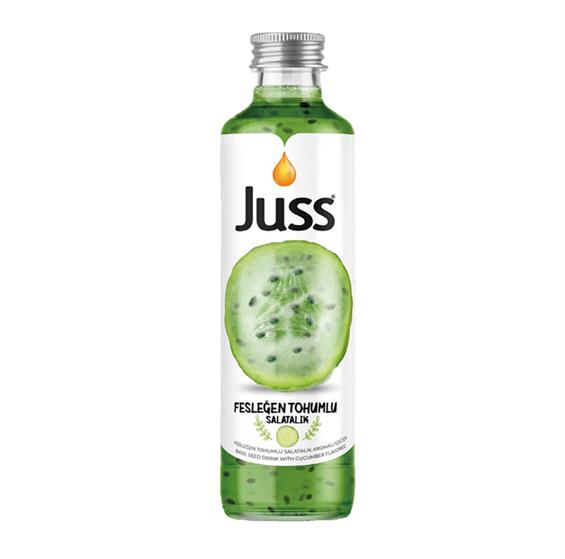 Juss Fesleğen Tohumlu  Salatalık Aromalı İçeçek 250 ml