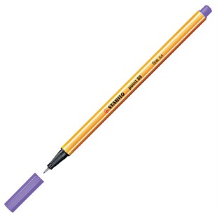 Stabilo Point 88 İnce Uçlu Keçeli Kalem 0.4 MM Mor 88/55