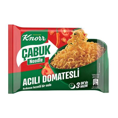 KNORR NOODLE 66gr ACILI DOMATESLI POSET