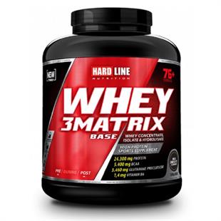 Hardline Nutrition Whey 3 Matrix Base Çikolata 2300 gr