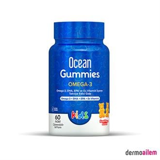 Ocean Gummies Omega-3 Kids 60 Çiğneme Jel Form