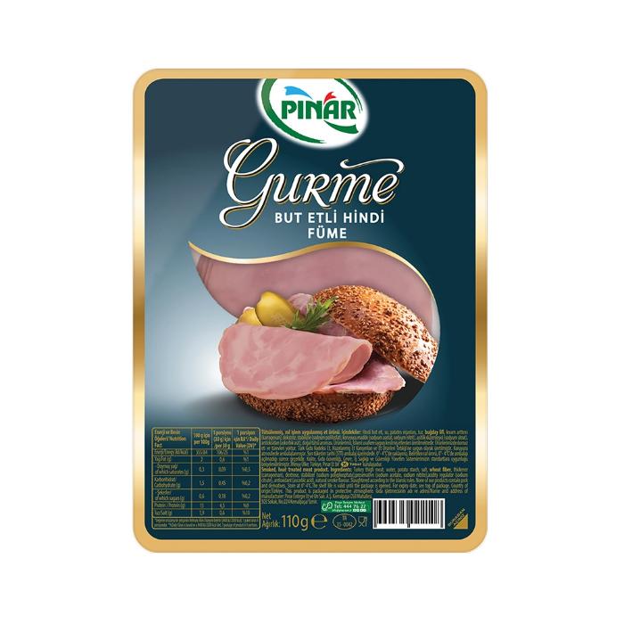 Pınar Gurme But Etli Hindi Füme 110 gr