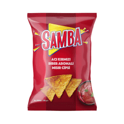 Samba Acılı Mısır Cips 130 G