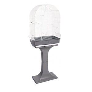 Fop Evita Beyaz Papağan Kafesi 53x36x80 cm