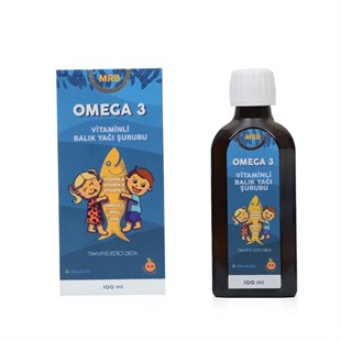 MRB Omega-3 Portakallı Balık Yağı Şurubu 100 ml