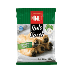 Nimet Ispanaklı Peynirli Mini Rulo Börek 500 G