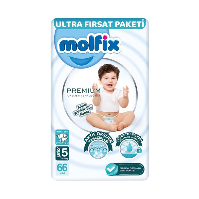 Molfix Premium Ultra Fırsat Paketi Junior 66 lı