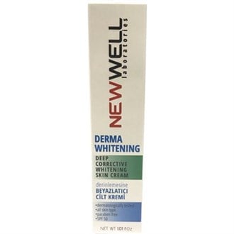 New Well Derma Cilt Beyazlatıcı Leke Giderici Krem Spf 50 Faktör