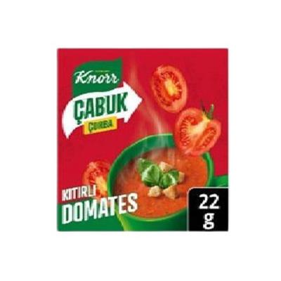 Knorr Çabuk Çorba Kıtırlı Domates 22 gr