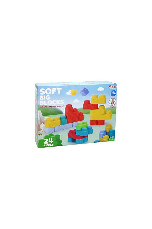 Yumuşak Big Blocklar 24 Parça