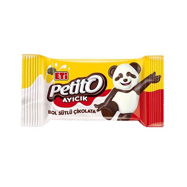 Eti Petito Ayıcık Bol Sütlü Çikolata 8 gr