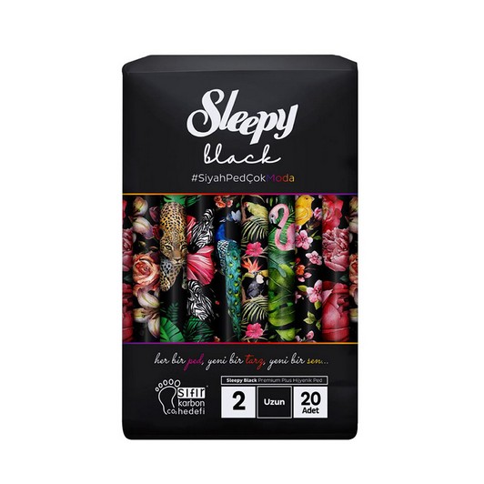 Sleepy Black Süper Eko Uzun 20 li