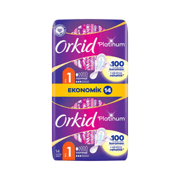 Orkid Platinum Normal Boy 1 Hijyenik Ped 14'lü