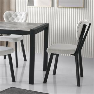 Karatas En-806 Enzo Sandalye V-02/ Sıyah