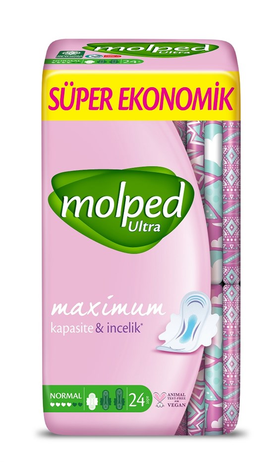 Molped Ultra Kuruluk Normal Hijyenik Ped 24'lü