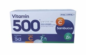 Fabrika Vitamin 500 Vitamin C Sambucus Çinko 30 Saşe