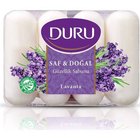 Duru Saf & Doğal Lavanta Güzellik Sabunu 4 X 70 Gr