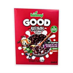 Hünnap Glutensiz Keçi Sütlü Çikolatalı Gevr.240 Gr