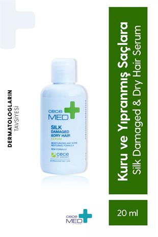 Cecemed Silk Damaged and Dry Hair Serum 20 ml