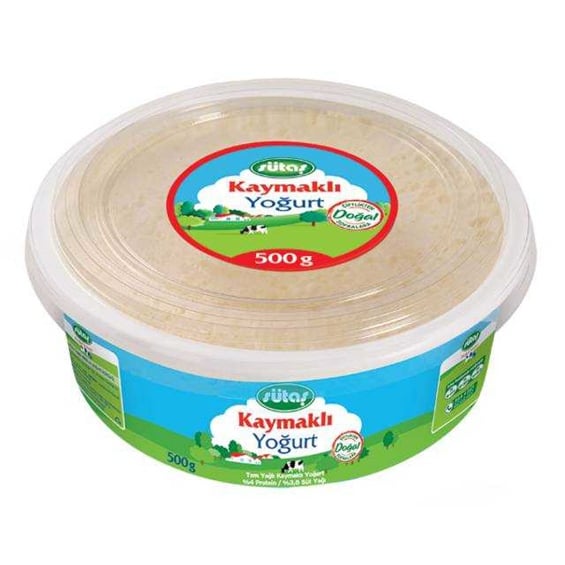 Sütaş Kaymaklı Yoğurt 500 gr