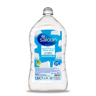 Saloon Sıvı Sabun Beyaz Sabun Kokulu 1,5L Nostalji Rüzgarı