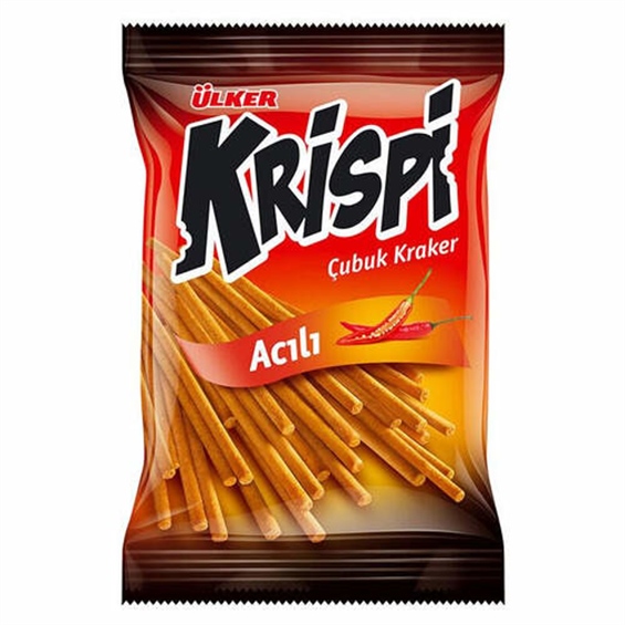 Ülker Krispi Acılı Çubuk Kraker 43 gr