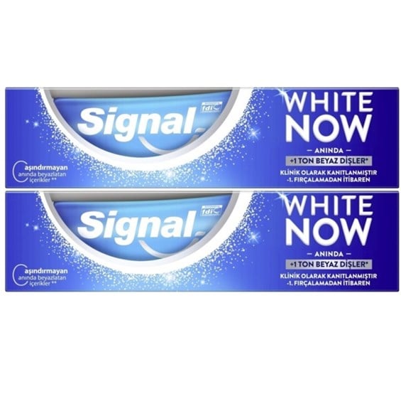 Signal White Now Original Diş Macunu 2 X 75 ml