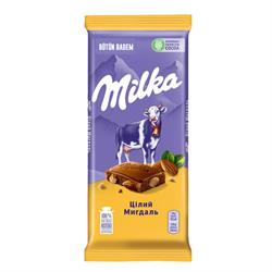 Milka Çikolata 90 Gr Bademli Tablet