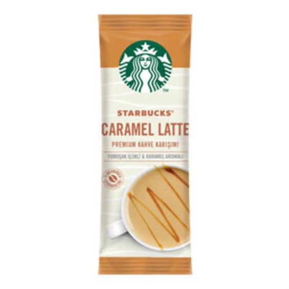 Starbucks Caramel Latte Kahve 21,5 gr