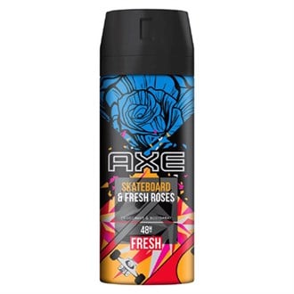 Axe deodorant Skateboard & Fresh Roses 150 ml