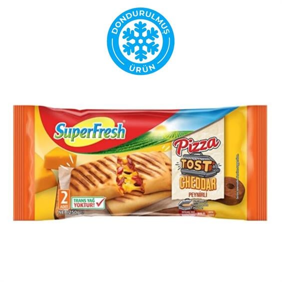 Superfresh Pizza Tost Cheddarlı 2'Li 250 gr