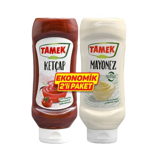 Tamek Ketçap 600gr + Mayonez 540gr.
