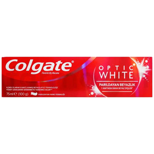 Colgate Optic White Parıldayan Beyazlık Diş Macunu 75 ml