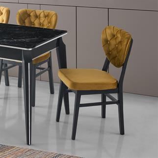 Karataş EM-777 Elma Sandalye Bf-17/ Siyah