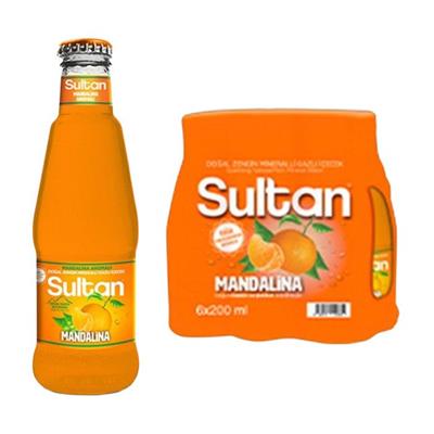 SULTAN MANDALINA MADEN SUYU 200ml*6