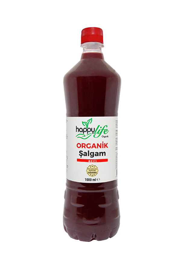 Happylife Organik Acılı Şalgam Suyu 1 l
