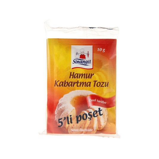 SİNANGİL HAMUR KABARTMA TOZU 5'Lİ 50 GR